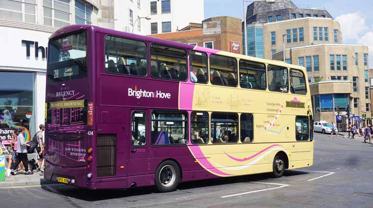 Brighton & Hove Volvo B9TL Wright 424 Regency